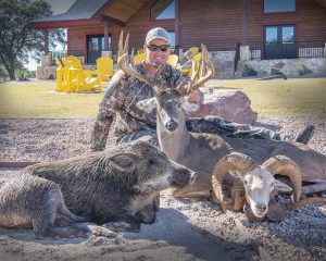 deer, ram and hog kills | Hooville Ranch hunting and lodging